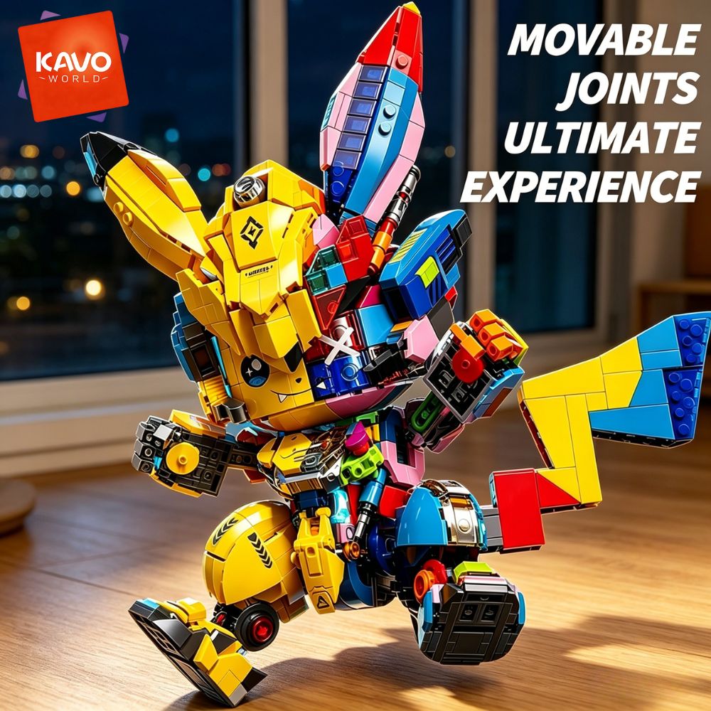 Desk Setup Dorm - KAVOWORLD 1505-delige Mechanische Muis Mecha Bouwstenen