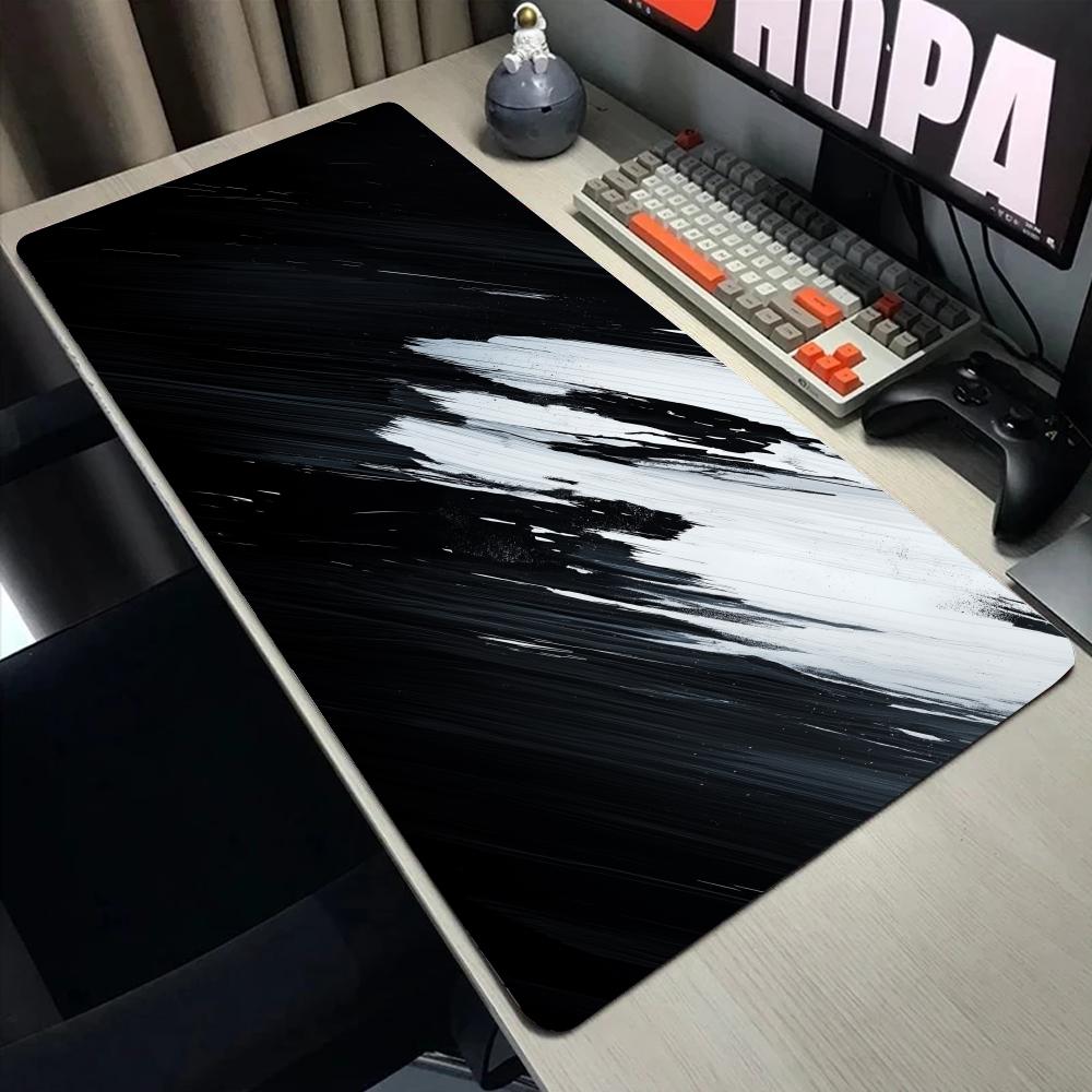 Desk Setup Gadgets - Abstracte vloeibare gaming-muismat Bureaugadgets Muismat Kantooraccessoires