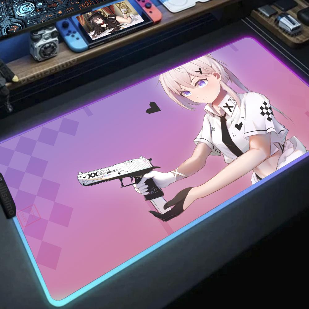 Desk Setup Diy - Meisje met een pistool Anime DIY