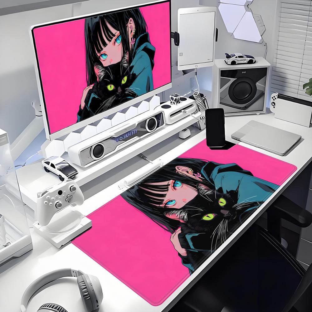 Gaming-muismat Anime Black Cat - Desk Setup Gadgets recensie en prijs