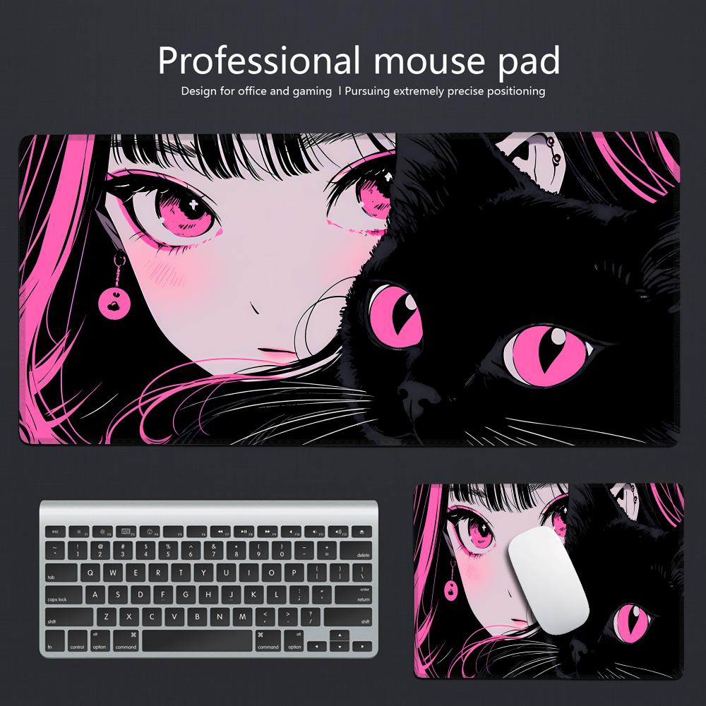Gaming-muismat Anime Black Cat - Desk Setup Gadgets recensie en prijs