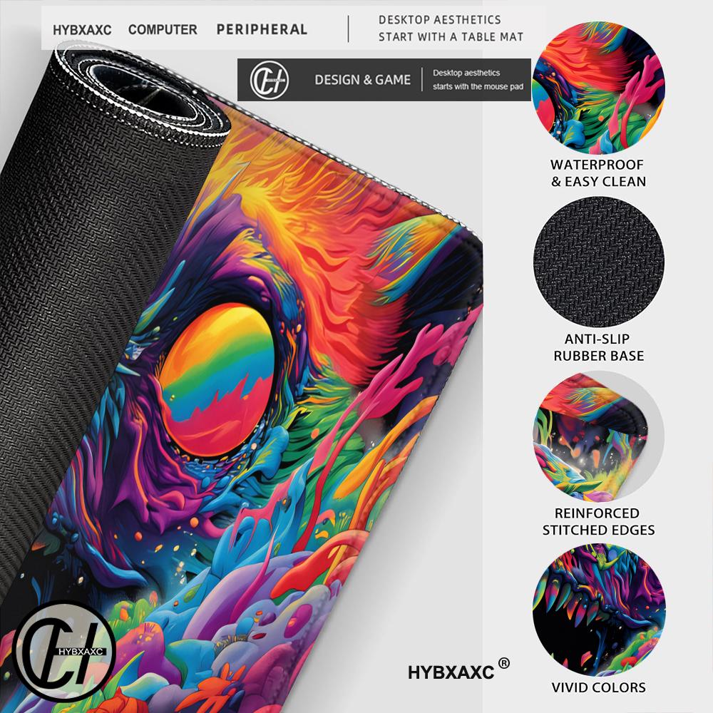HYBXAXC Psychedelische Monster - Desk Setup Art recensie en prijs