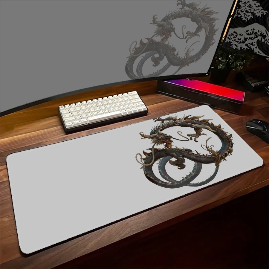 Zwart Bureau Muismat ONI Grote - Desk Setup Art recensie en prijs