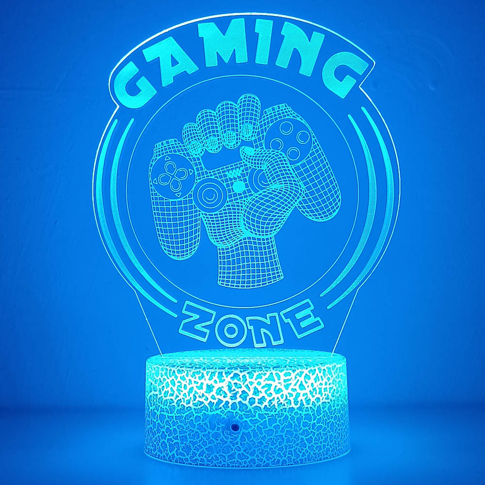 3d Nachtlampje Lamp Gaming Kam - Desk Setup Diy recensie en prijs