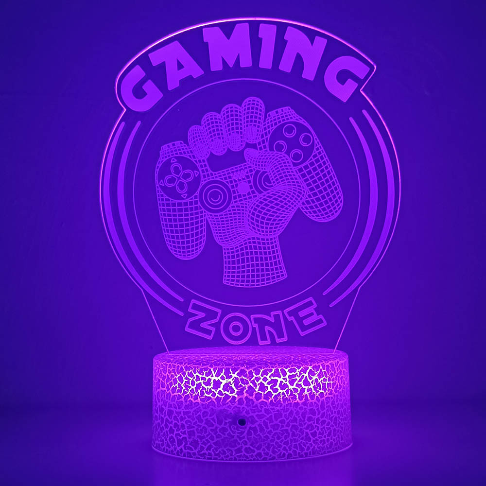 3d Nachtlampje Lamp Gaming Kam - Desk Setup Diy recensie en prijs