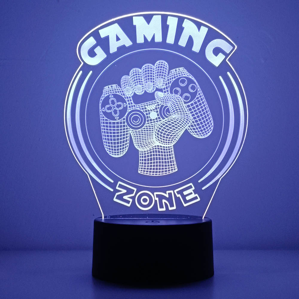 3d Nachtlampje Lamp Gaming Kam - Desk Setup Diy recensie en prijs