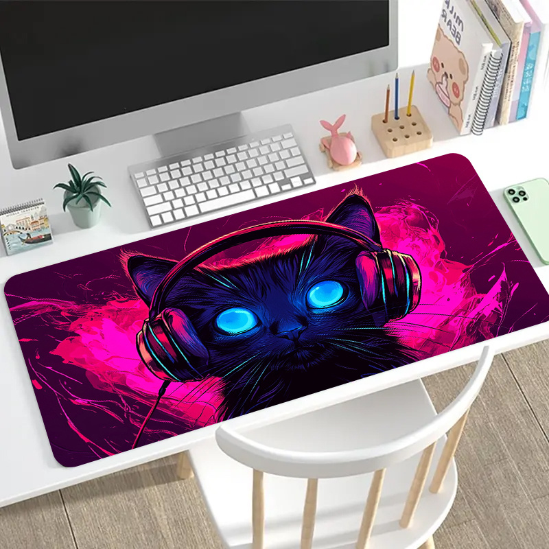 Neon Glowende Katten Headset U - Desk Setup For Gaming recensie en prijs