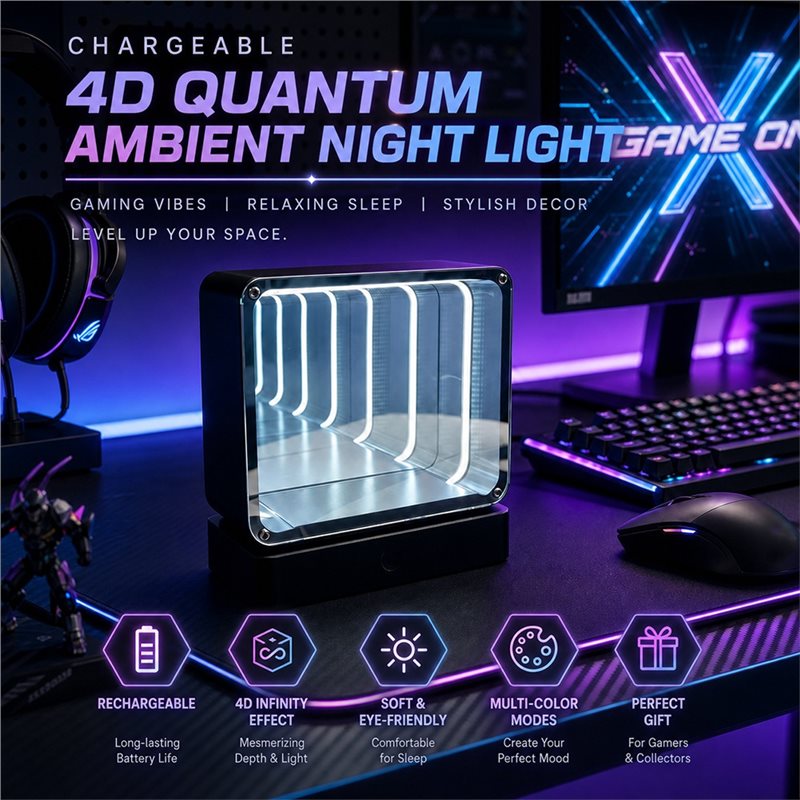 A02F-4D Tunnel Night Oplaadbar - Desk Setup For Gaming recensie en prijs
