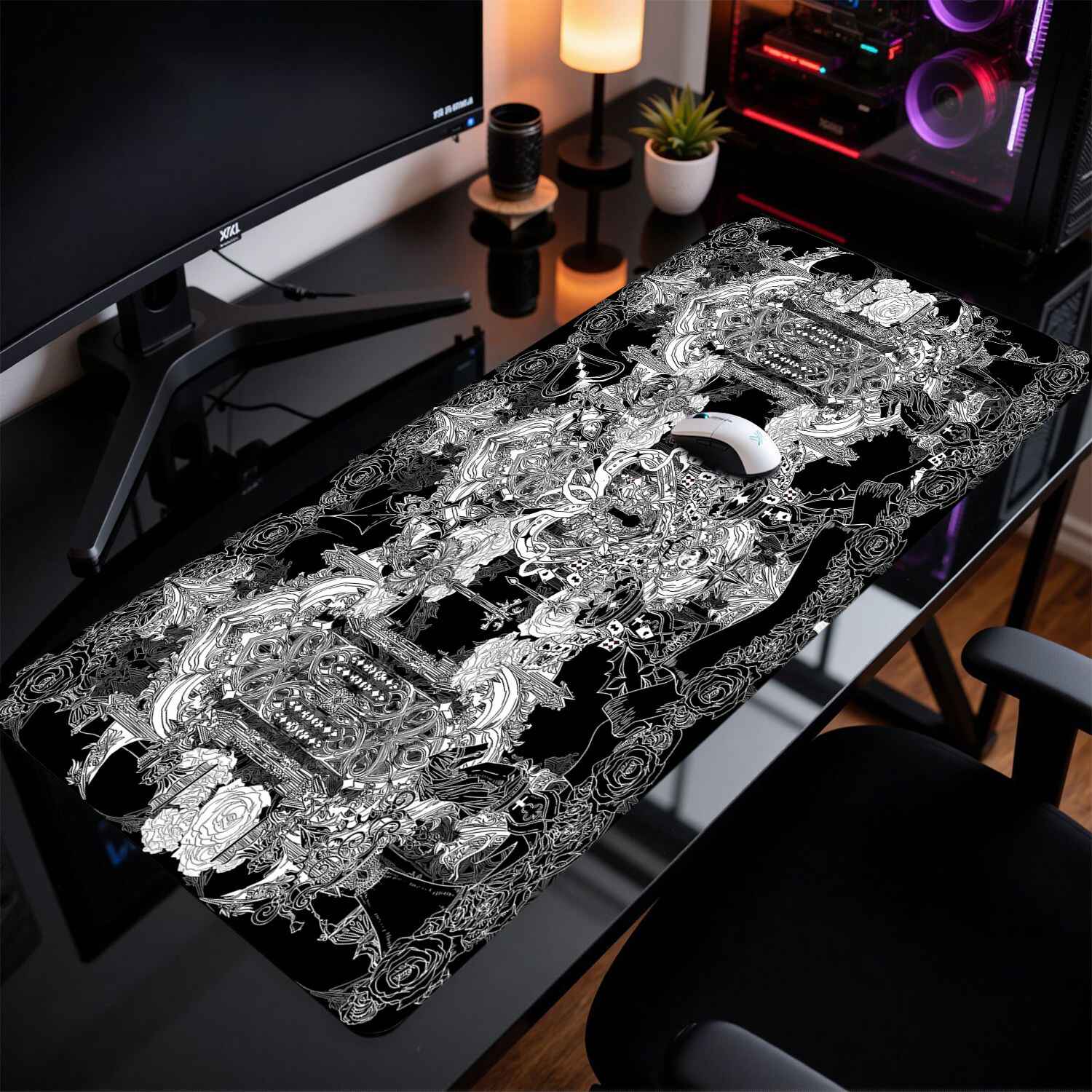 Divine Realm Gotische Gebouw M - Desk Setup Cozy recensie en prijs