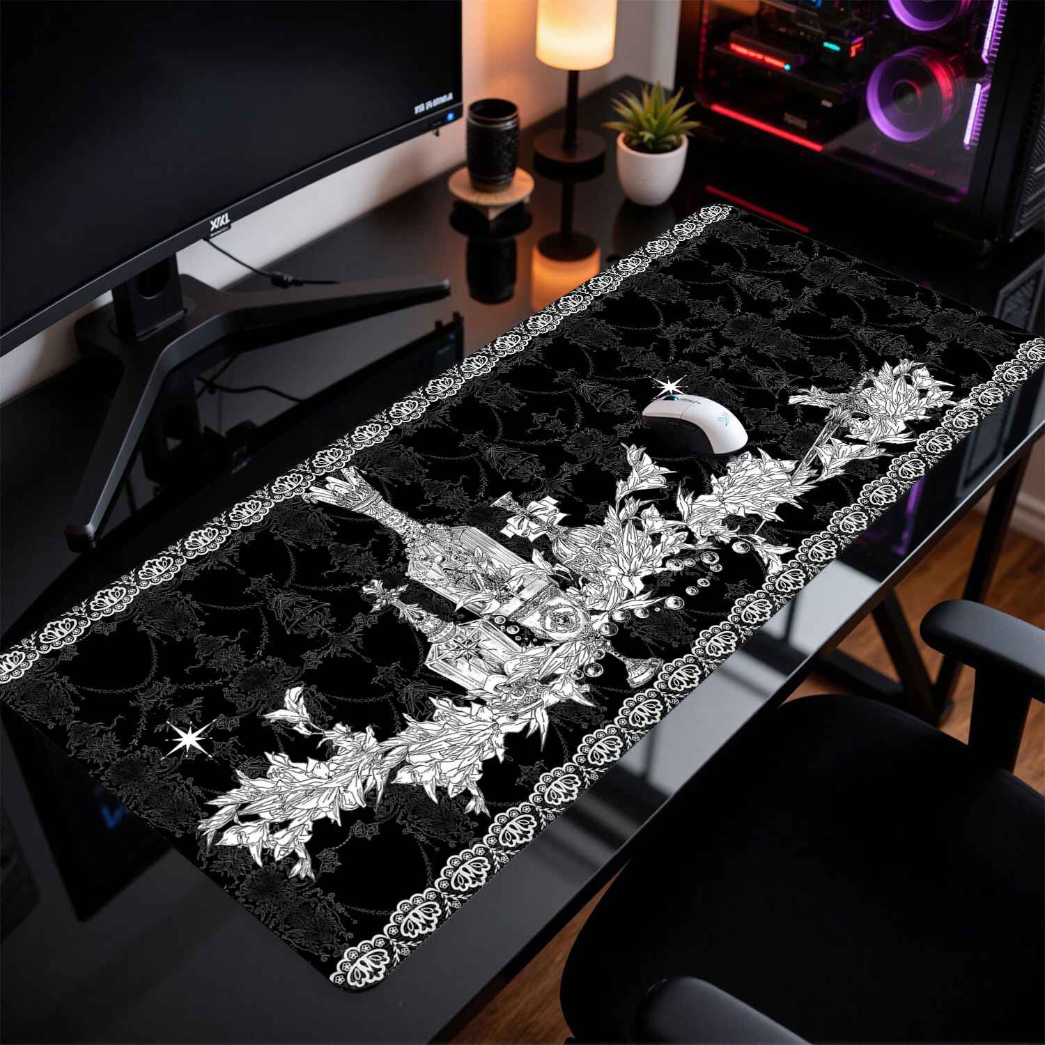 Divine Realm Gotische Gebouw M - Desk Setup Cozy recensie en prijs