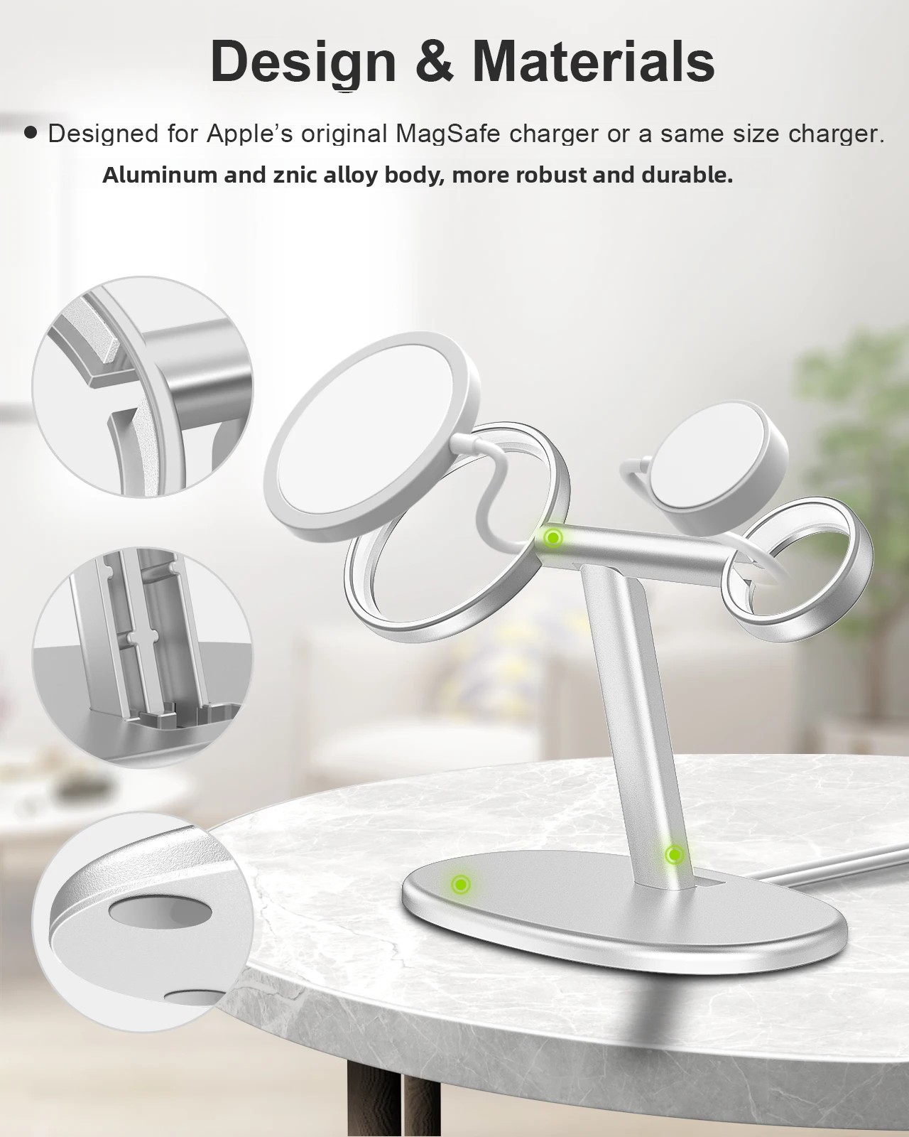 EWA 2-in-1 bureautelefoonhoude - Desk Setup Apple recensie en prijs