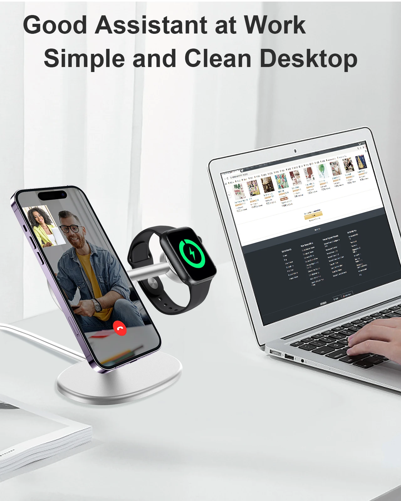 EWA 2-in-1 bureautelefoonhoude - Desk Setup Apple recensie en prijs