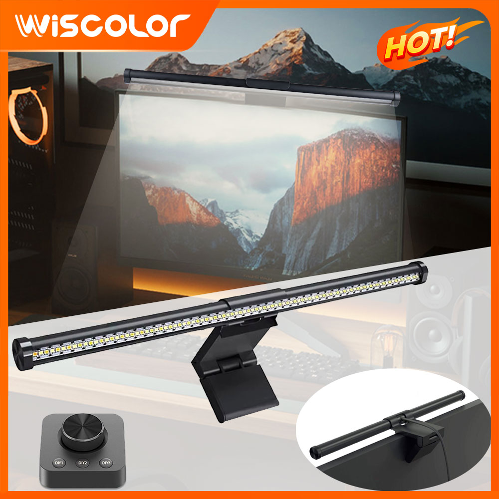 Dimbare lichtbalk voor monitor - Desk Setup Gadgets recensie en prijs
