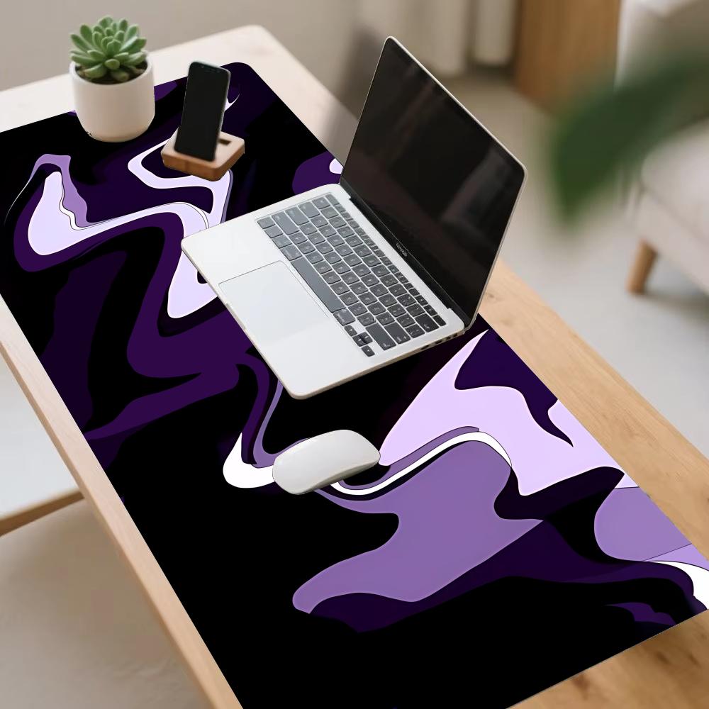 Speelmat Paars Zwart Vloeibaar - Desk Setup Gadgets recensie en prijs