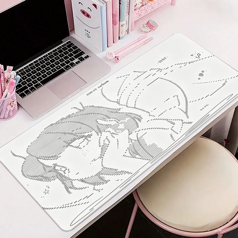 1 Stuks Lederen Muismat Anime  - Desk Setup Cozy recensie en prijs