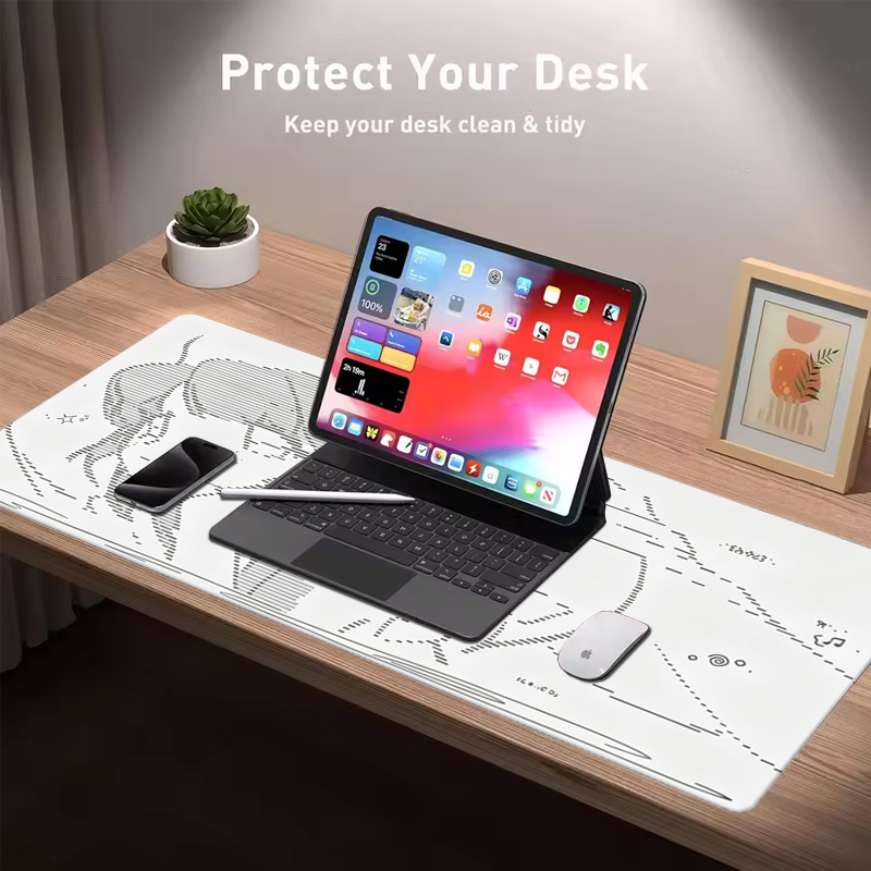 1 Stuks Lederen Muismat Anime  - Desk Setup Cozy recensie en prijs