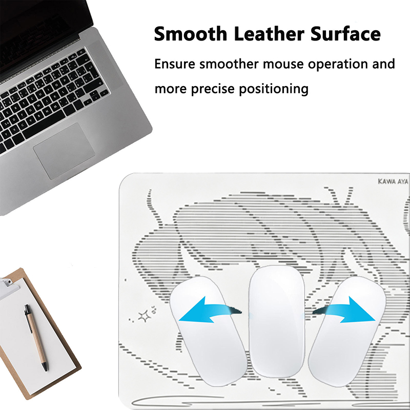 1 Stuks Lederen Muismat Anime  - Desk Setup Cozy recensie en prijs